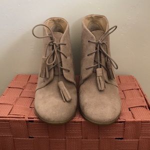 Sole Society Tallie Tassle Booties